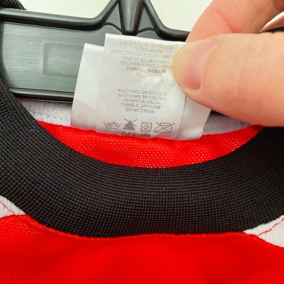 Vintage NHL Official Flames Jersey Mighty Mac Sports Boy's Kid's Unisex - Picture 8 of 9